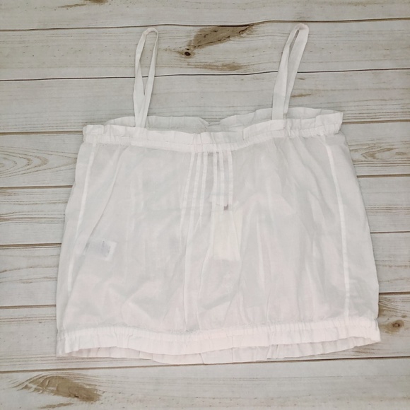 CURRENT/ELLIOTT The Lace Tank in White - Picture 5 of 8